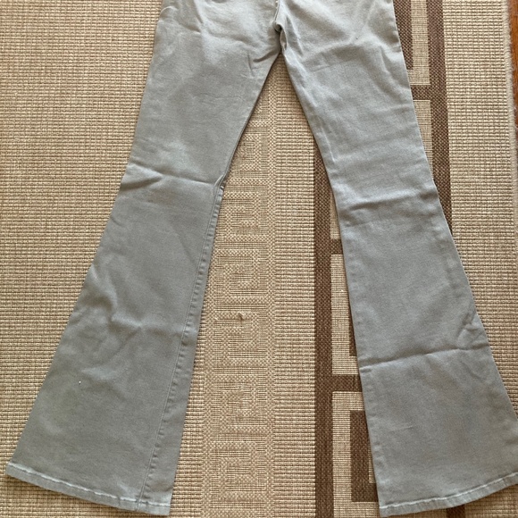Frame Denim Grey Flare Jeans - Picture 5 of 9